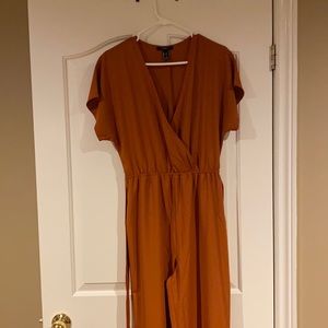 Burnt Orange Romper